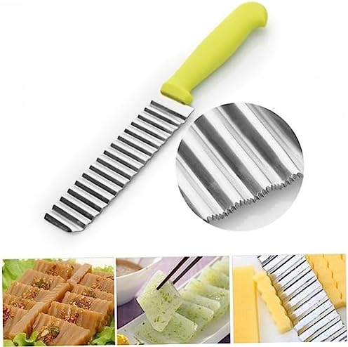 Stainless Steel Potato Freyr Cutter -Professional Kitchen Chopper for Potatoes More