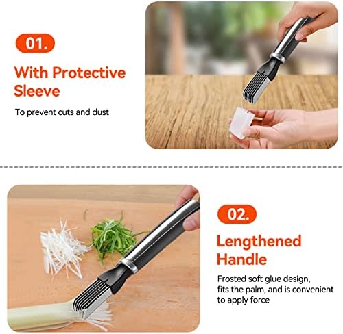 Fast Furious Green Onion Shredder
