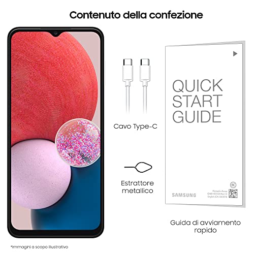 Samsung Galaxy A13 Android-Smartphone, 6,6 Zoll Infinity-V Display, Android 12, 4 GB RAM und 128 GB interner erweiterbarer Speicher², Akku 5.000 mAh³, Weiß – Bild 8