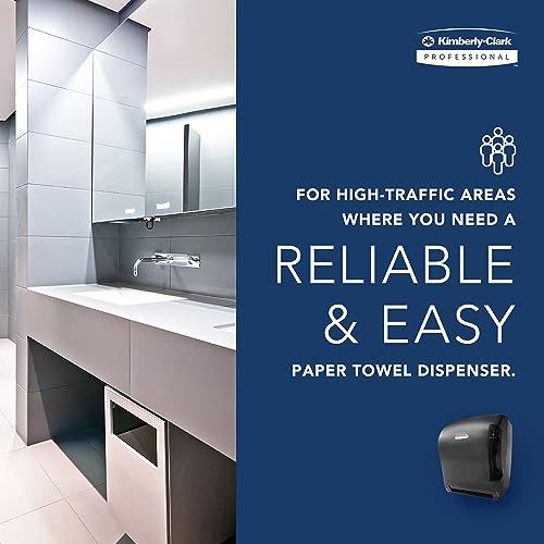 Levermatic Roll Paper Towels Dispenser Manual Black