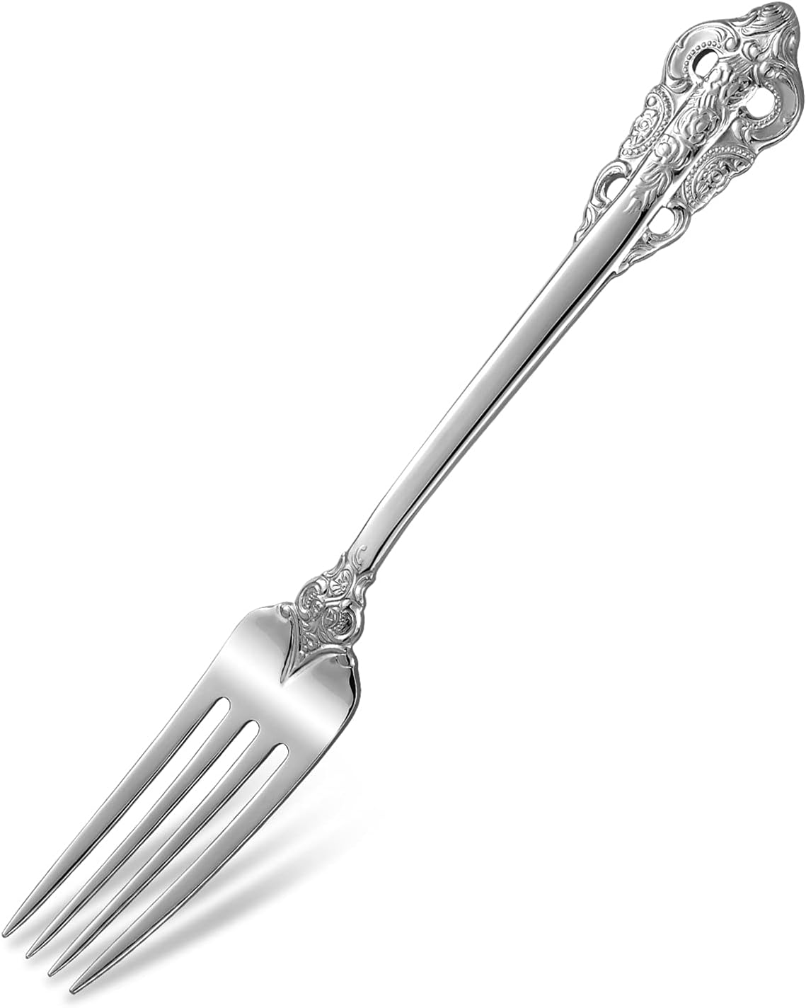 KEAWELL Dinner Fork Set of 4 8 Inches 1810 Stainless Steel 1