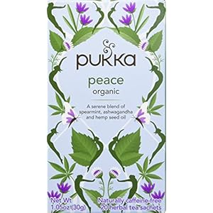 Pukka Organic Peace Herbal Tea with...