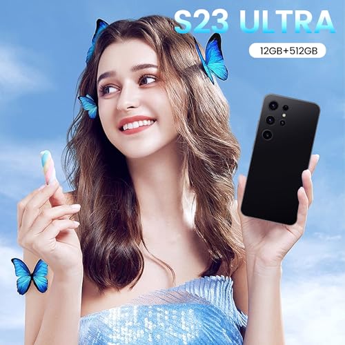 SnHey S23Ultra Smartphone Without Contract, 5.0 Inch HD Display, 16GB 128GB Extension, Android 9.0 Cheap Mobile Phone,Dual SIM Dual Camera, Face Unlock (SnHey-S23Ultra-Black) – Bild 5