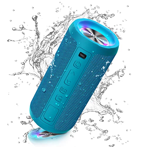 Ortizan Enceinte Bluetooth Portable sans Fils.lumière LED, IPX7 Lecture 30H, Volume Plus Fort et Basses améliorées,Durable pour Les Voyages, l’extérieur… (Blue) - Les Beatles, Paul McCartney, John Lennon, RIngo Starr, George Harrison Ortizan Enceinte Bluetooth Portable sans Fils.lumière LED, IPX7 Lecture 30H, Volume Plus Fort et Basses améliorées,Durable pour Les Voyages, l'extérieur… (Blue)
