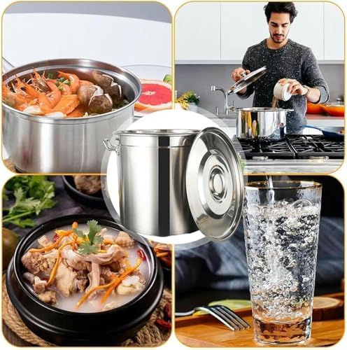 Wzglod Heavy Duty Stainless Steel Steamer Pot Set