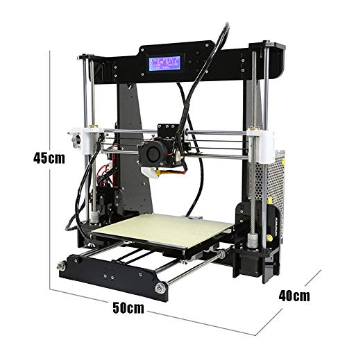 3D-Drucker, 3D-Drucker-Filament, 3D-Drucker, 3D-Drucker ANET A8 Desktop-3D-Drucker mit automatischer Nivellierung, DIY-Kit, Selbstmontage, LCD-Display mit Acrylrahmen – Bild 4