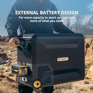 BougeRV 12V Refrigerator Dual Zone 12v Fridge Dual System Electric Cooler Aspen 50 Pro Battery Powered Fridge Quick Freeze to 4 F with IceDrive50L 53QTBattery not included