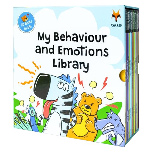 My Behaviour and Emotions Library 20 Books Box Set: Anxiety, Confidence, Bullying, Sympathy, Lying, Jealousy, Anger, Patience, Sharing, Bad Manners, Kindness