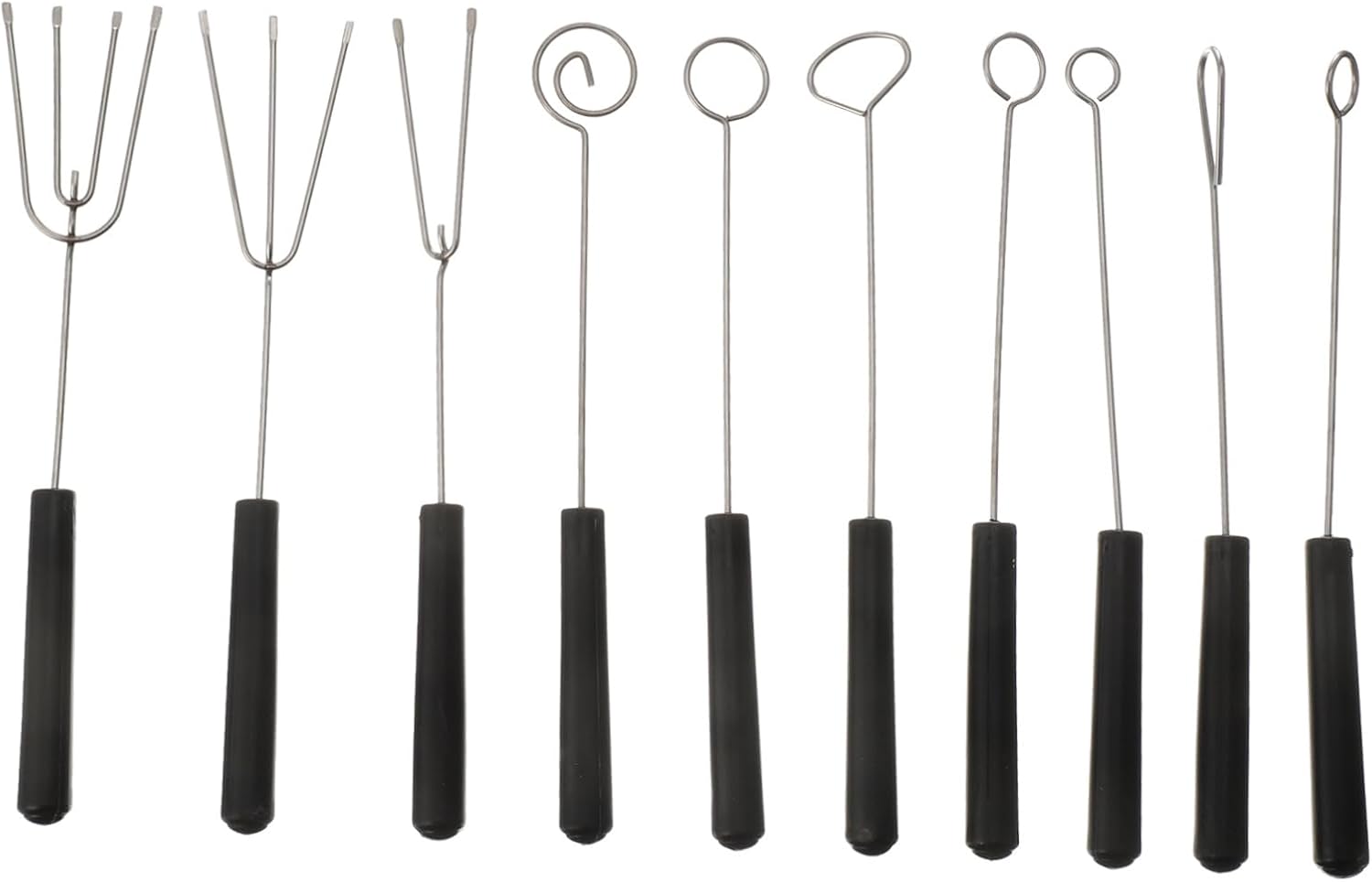 PrettyZoom 10-Piece Chocolate Dipping Fork Set