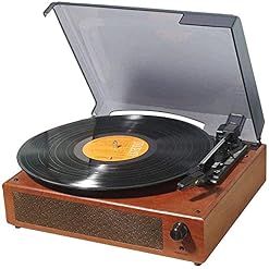 YTGDBDG Tourne-Disque rétro Gramophone Vinyle Tourne-Disque Bluetooth Tourne-Disque phonographe Vintage avec stère intégrée - Les Beatles, Paul McCartney, John Lennon, RIngo Starr, George Harrison