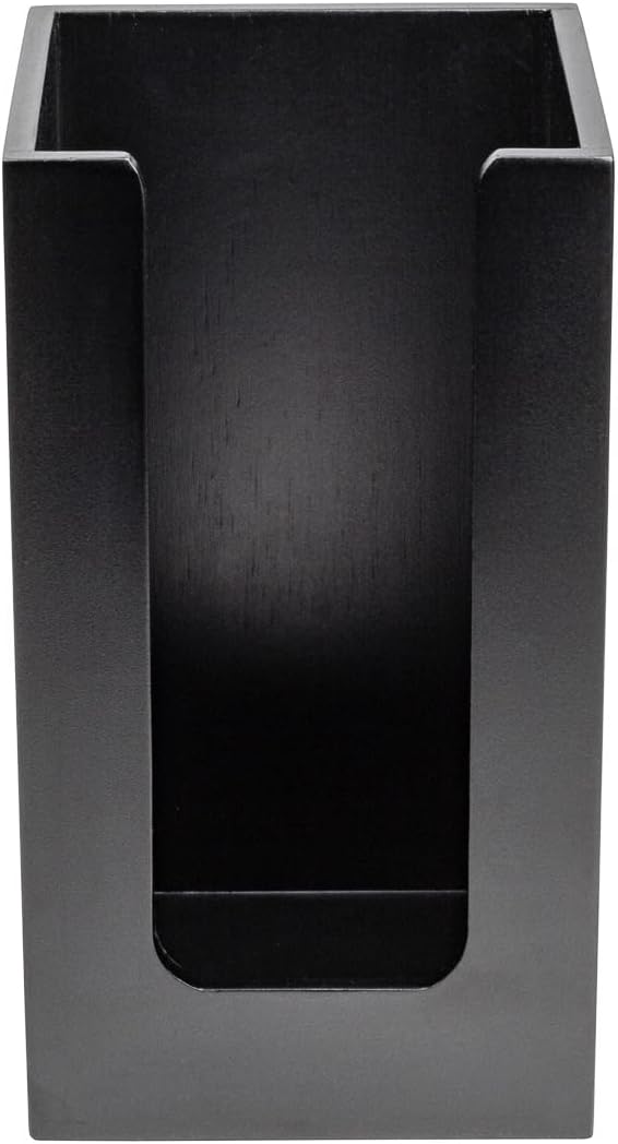Restaurantware 45 x 8 Inch Coffee Cup Dispenser with Bamboo Napkin Holder