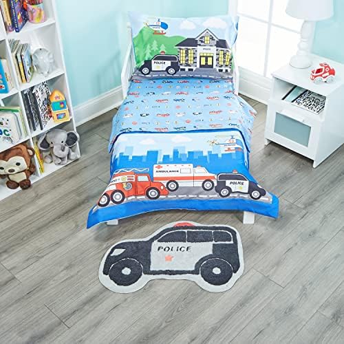Everyday Kids Police Car Rug 30x20 in