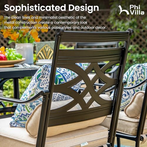 PHI-VILLA-Patio-Dining-Chairs-Set-of-4-Outdoor-Chairs-with-Cushion-and-Pillow-for-Garden-Lawn-and-Deck PHI VILLA Patio Dining Chairs Set of 4 Outdoor Chairs with Cushion and Pillow for Garden Lawn and Deck