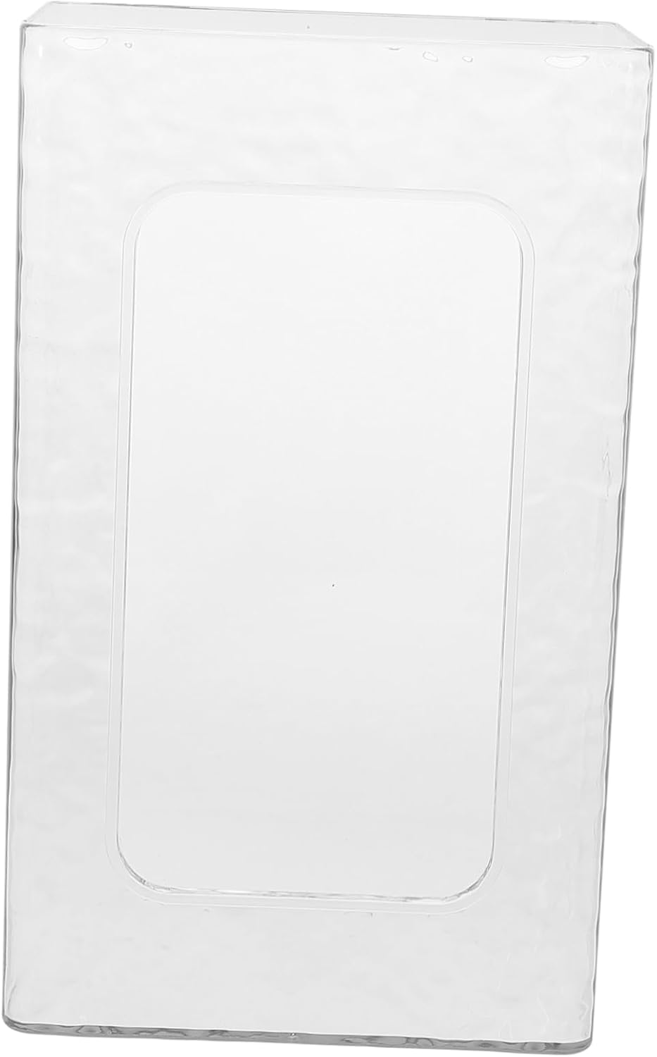 DECHOUS Transparent Tissue Box Holder for Home Office Kitchen Bathrooms