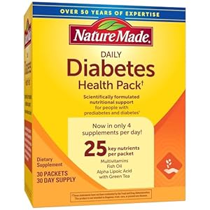 Nature Made Daily Diabetes Health P...