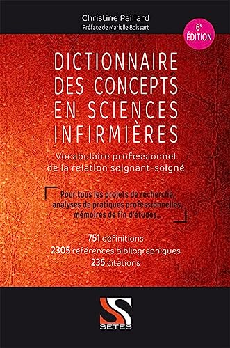 Dictionnaire des concepts en sciences infirmières 6e ed