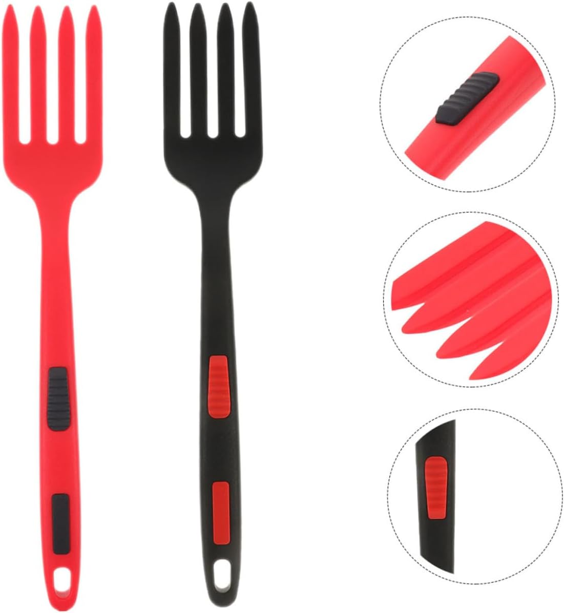 BEBEMOKO Silicone Fork Set - Ergonomic Wear-Resistant