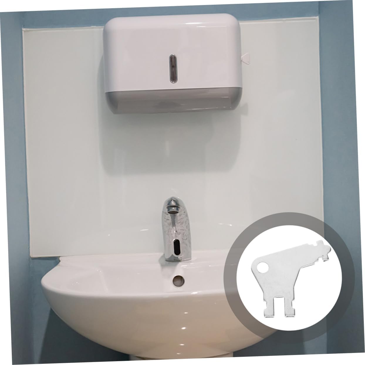 Premium toilet paper dispenser keys for durability and elegance