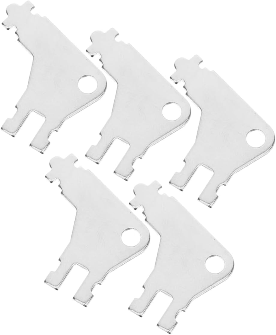 SAFIGLE 5-Piece Toilet Tissue Dispenser Key Set