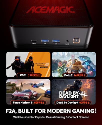 AI Mini PC, Ιntel Ultra 7 155H(3D 16 Cores 22 Threads),Ιntel AI Boost NPU, Ιntel Arc Graphics, 32GB DDR5 1TB NVME SSD, WiFi7 Bluetooth 5.4 Micro Desktop Computer Für Gaming, Design und Programmierung – Bild 6