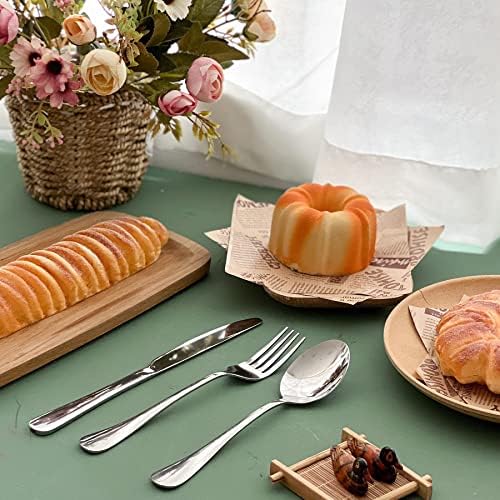 ELLERT 12-Piece Dinner Forks Silverware Set 1