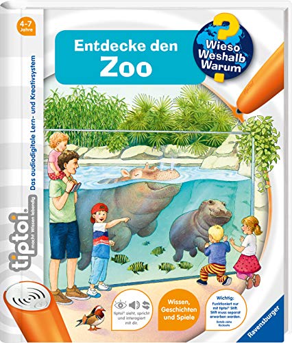 tiptoi® Wieso? Weshalb? Warum? Entdecke den Zoo (tiptoi® Wieso? Weshalb? Warum?, 20)