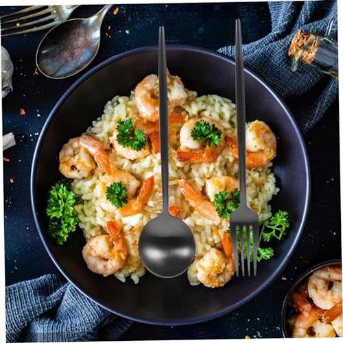 Unomor Stainless Steel Fork Spoon Knife Set