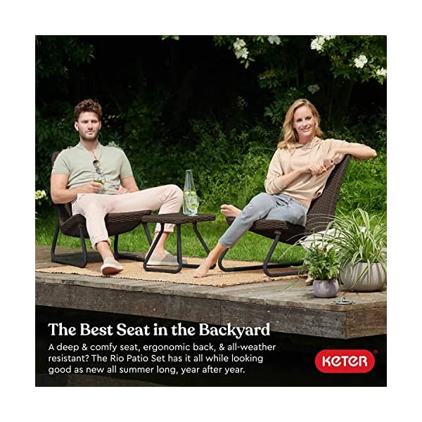   Keter-Rio-3-Piece-Resin-Wicker-Patio-Furniture-Set-with-Side-Table-and-Outdoor-Chairs-for-Front-Porch-and-Backyard-Decor-Brown