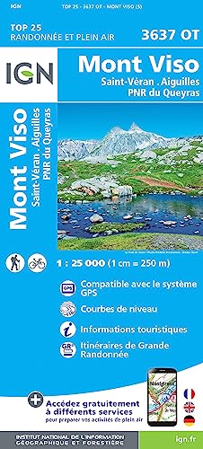 3637OT Mont viso st-veran aiguilles pnr du queyras