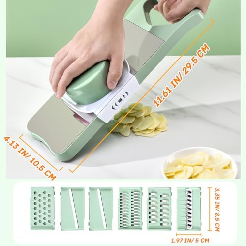 Jianlai 7-in-1 Vegetable Slicer for Perfect Slices