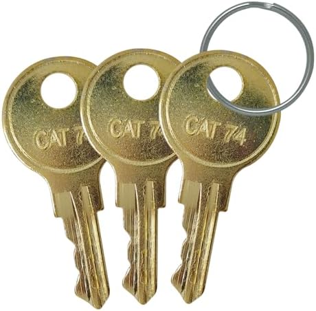 YEUNAS Replacement Keys for Bobrick CAT74 Dispenser 3 Pack