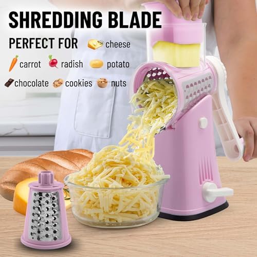 Zulay Kitchen Grater Easy to Use Stainless Steel for Busy Home Chefs