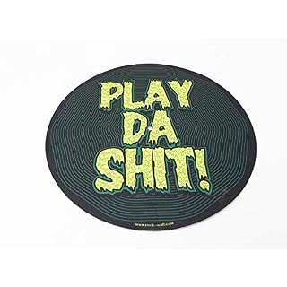 Rock On Wall Tapis antistatique pour tourne-disque - Les Beatles, Paul McCartney, John Lennon, RIngo Starr, George Harrison