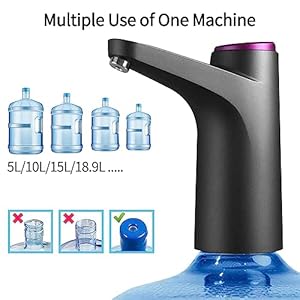   Water-Bottle-DispenserAutomatic-Drinking-Water-PumpWater-Jug-Dispenser-Smart-USB-Portable-Water-Bottle-Pump-with-USB-Electric-Charging-and-Automatic-Off-Switch-Black