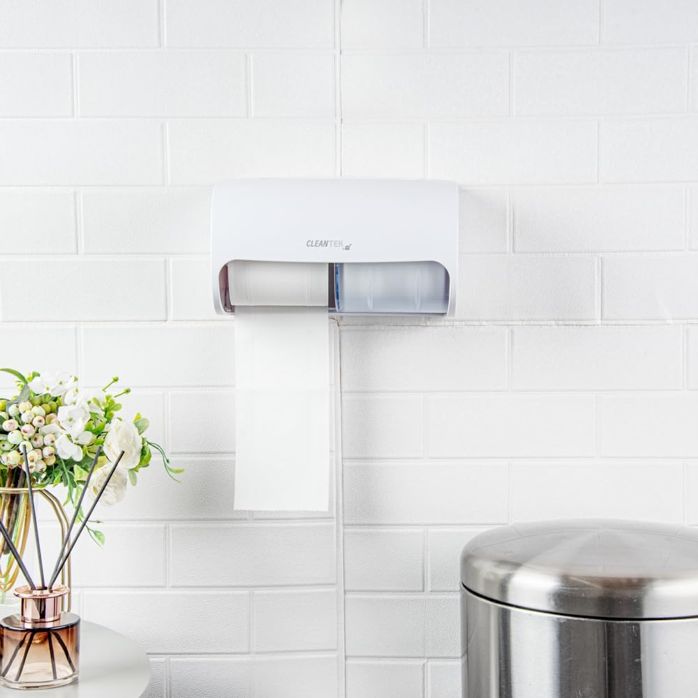 Restaurantware Clean Tek Professional 104x63x63 Commercial Toilet Paper Dispenser