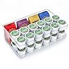   Elechomes-Coffee-Bar-Organizer-Station-Accessories-Tea-Bag-Organizer-and-Storage-Large-Capacity-with-Removable-Dividers-for-Countertop-Farmhouse-Kcup-Coffee-Pod-Holder-Basket-Coffee-Lover
