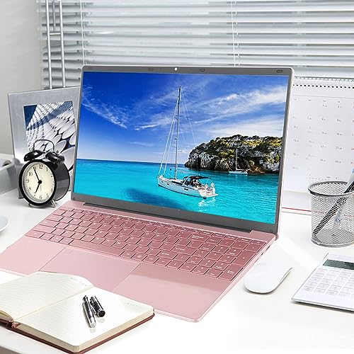 Topiky Laptop LPDDR4 16 GB 128 G SSD, 15,6 Zoll Laptops, für Windows 11 Laptop für für Celeron N5095 1920 X 1080 IPS Display, Tastatur mit Hintergrundbeleuchtung, – Bild 3