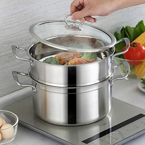 Cabilock 1 Pc Stainless Steel Steamer Pot