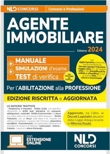 Agente immobiliare. Manuale per la prova di abilitazione e per la professione. Con test di verifica e simulazioni. Con software di simulazione