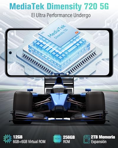 Ulefone Note 18 Ultra 5G Handy Ohne Vertrag, 12GB+256GB/2TB Expand Android 13 Smartphone, 50MP+32MP Kamera, 6,78" FHD+ Display 90Hz 5450mAh Handy, 5G Dual SIM/Octa Core/Face ID/NFC/OTG - Schwarz – Bild 6