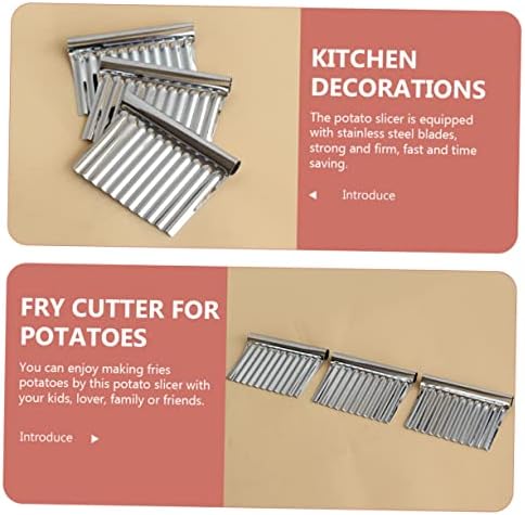 STOBAZA Potato Slicer Crinkle Knife Set