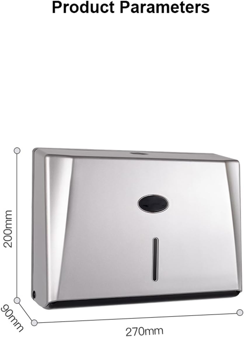 Space-Saving Commercial Towel Dispenser with 200-Piece Capacity