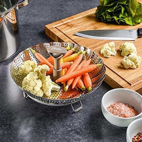 Oster Sangerfield Expandable Stainless Steel Steamer Insert