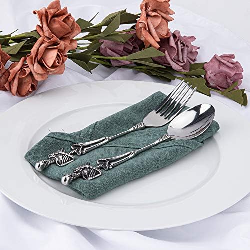 ONEKOO Dinner Fork Premium Stainless Steel Dishwasher Safe Unique Skull Design