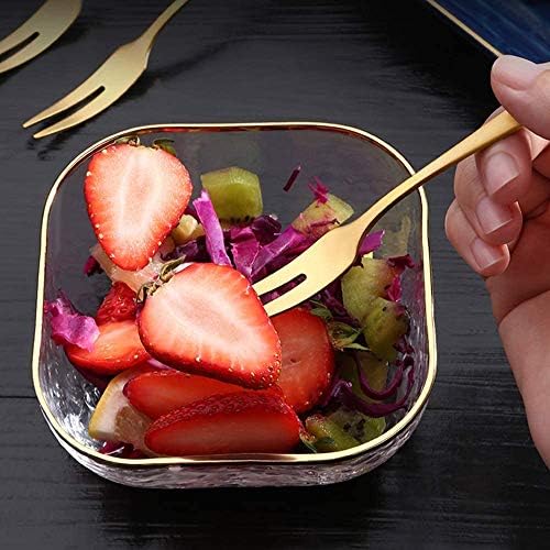 12-Piece Stainless Steel Forks Portable Luxury