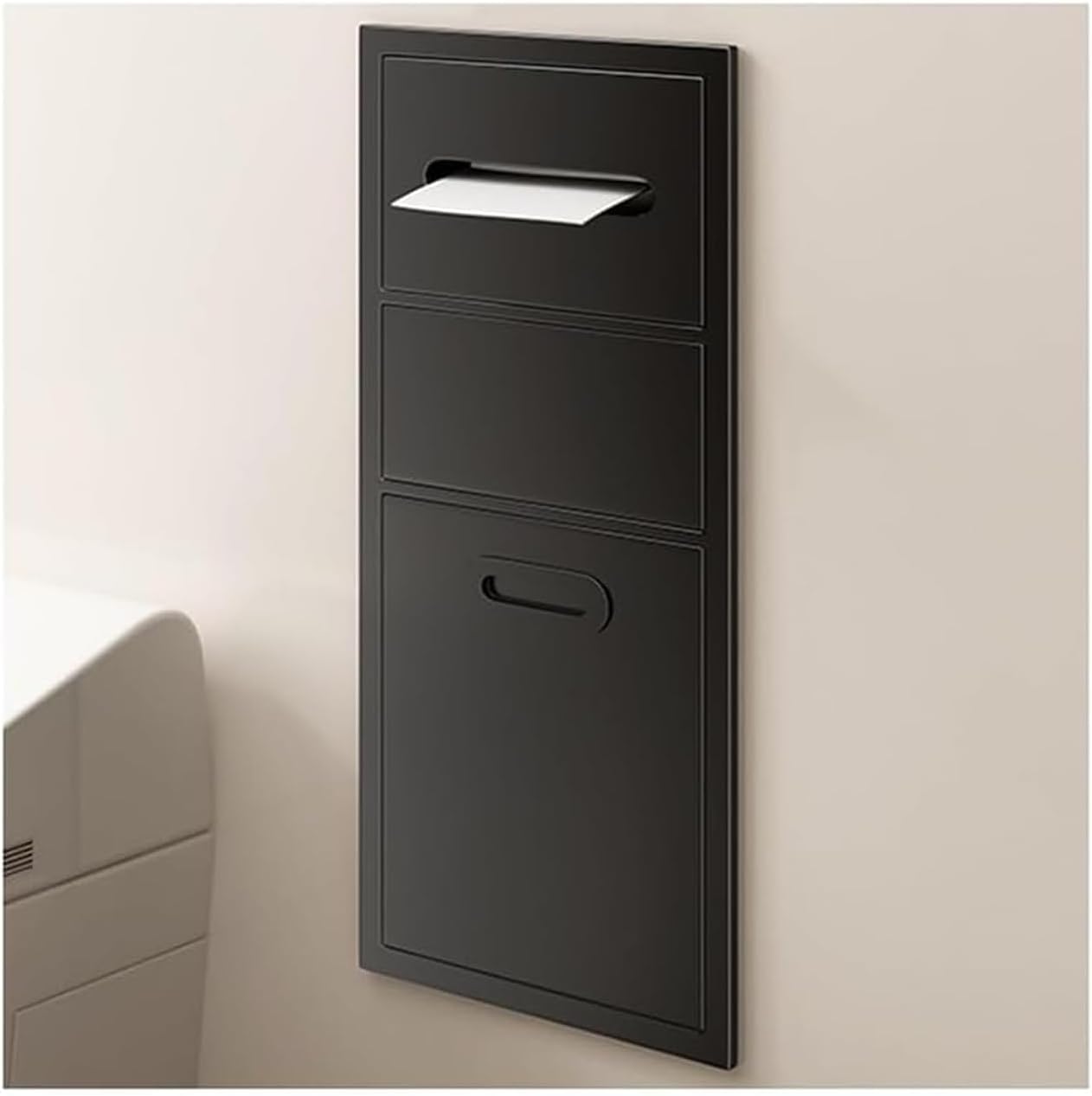 Space-Saving Stainless Steel Towel Holder