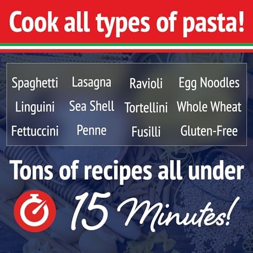 Fasta Pasta Microwave Cooker with Lid and Strainer 1