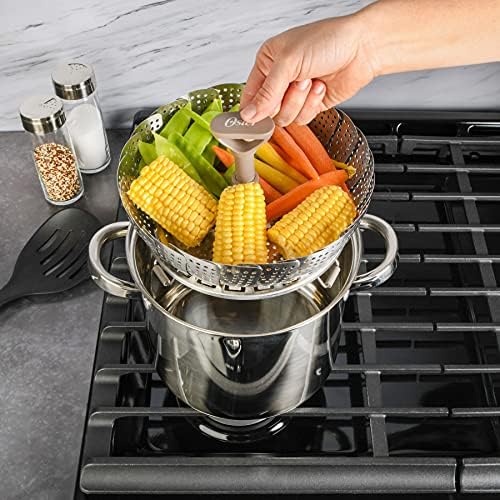 Oster Sangerfield Expandable Stainless Steel Steamer Insert