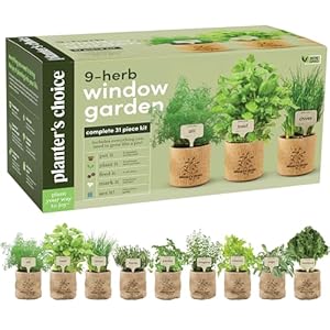 Planters’ Choice 9 Herb Indoo...