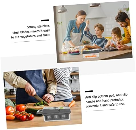 7 in 1 Vegetable Slicer with anti-slip